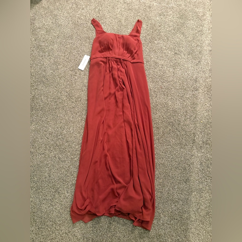 NWT Azazie Hunter Dress in Terracotta | Size: A16